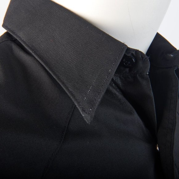 Wrangler Men's 16 x 33 Men's fitted Black Snap Western Cowboy Shirt NWT NEW!!! - Picture 15 of 15